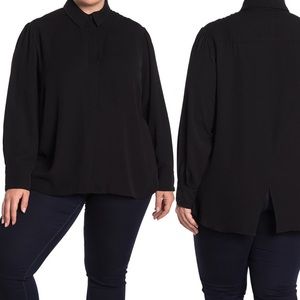 Rachel Roy Najila Split Back Blouse